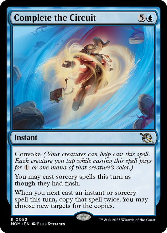 Complete the Circuit 52 March of the Machine MTG R NM