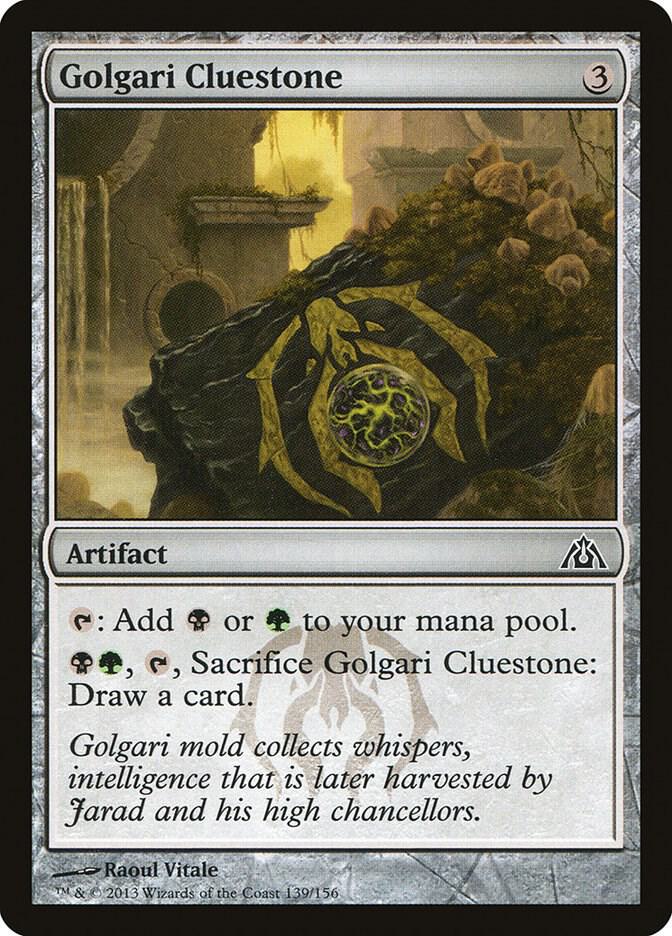 Golgari Cluestone 139 Dragon's Maze MTG C HP