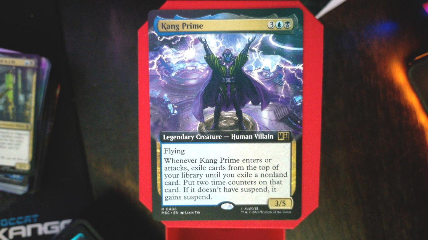 Kang Prime (Extended Art) 406 Commander: Marvel Super Heroes MTG R NM