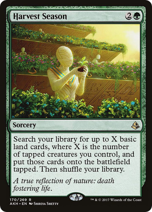 Harvest Season 170 Amonkhet MTG R NM