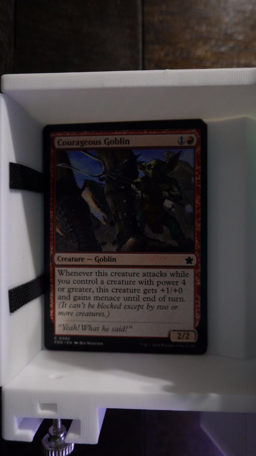 Courageous Goblin 82 Foundations MTG C NM