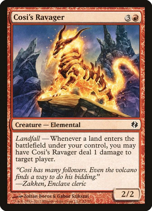 Cosi's Ravager 52 Duel Decks: Venser vs. Koth MTG C NM