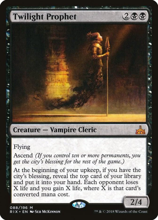 Twilight Prophet 88 Rivals of Ixalan MTG Mythic NM