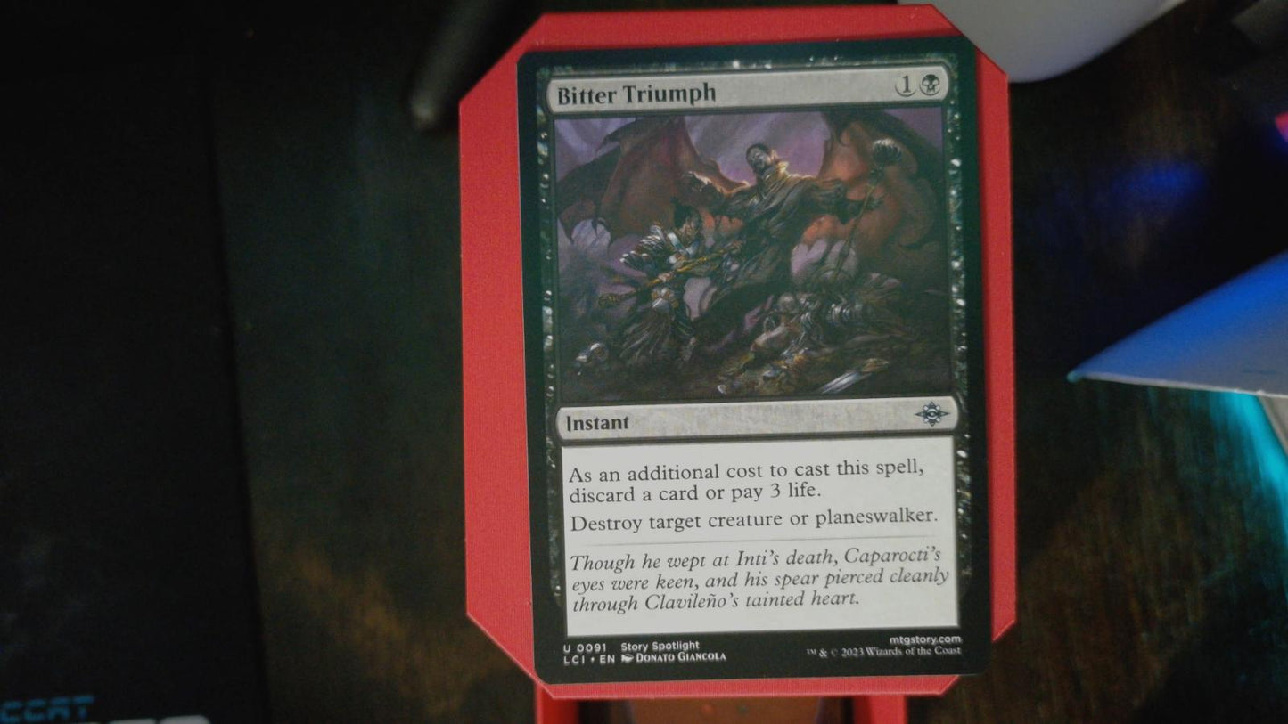 Bitter Triumph 91 The Lost Caverns of Ixalan MTG UC NM