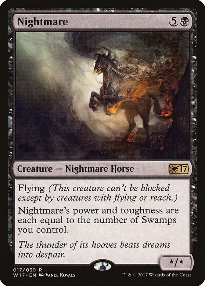 Nightmare 17 Welcome Deck 2017 MTG R NM