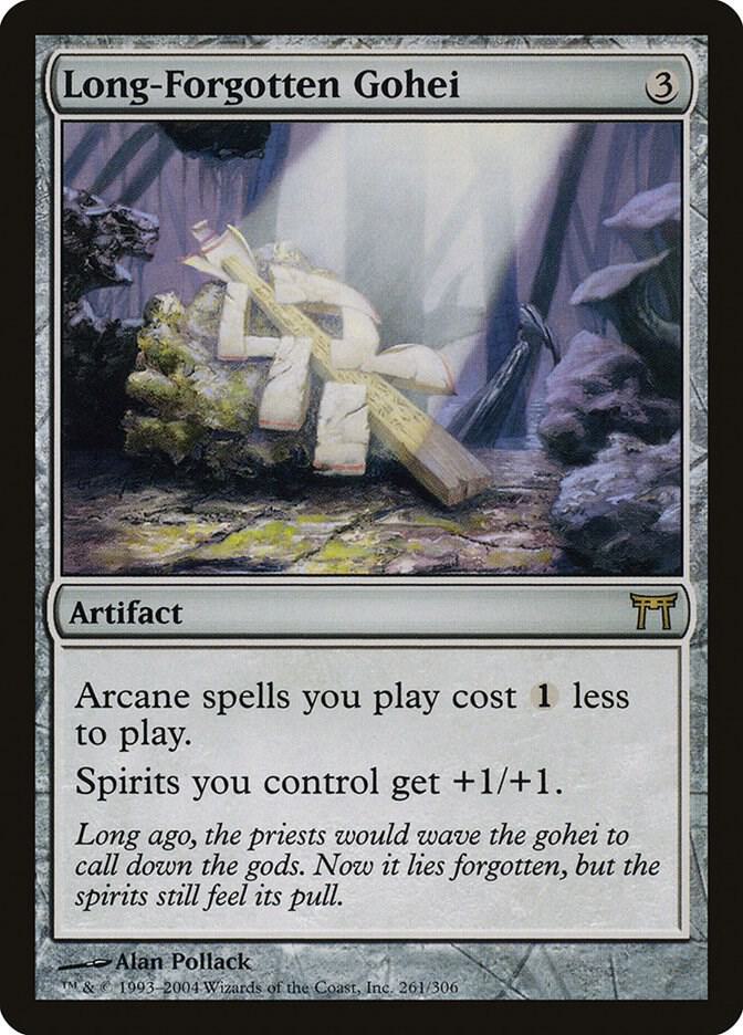 Long-Forgotten Gohei 261 Champions of Kamigawa MTG R NM