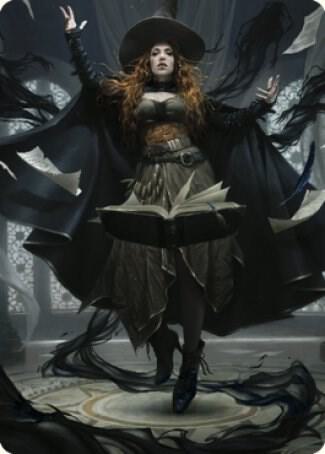 Tasha, the Witch Queen Art Card (41/81) 41 Battle for Baldur's Gate MTG NM