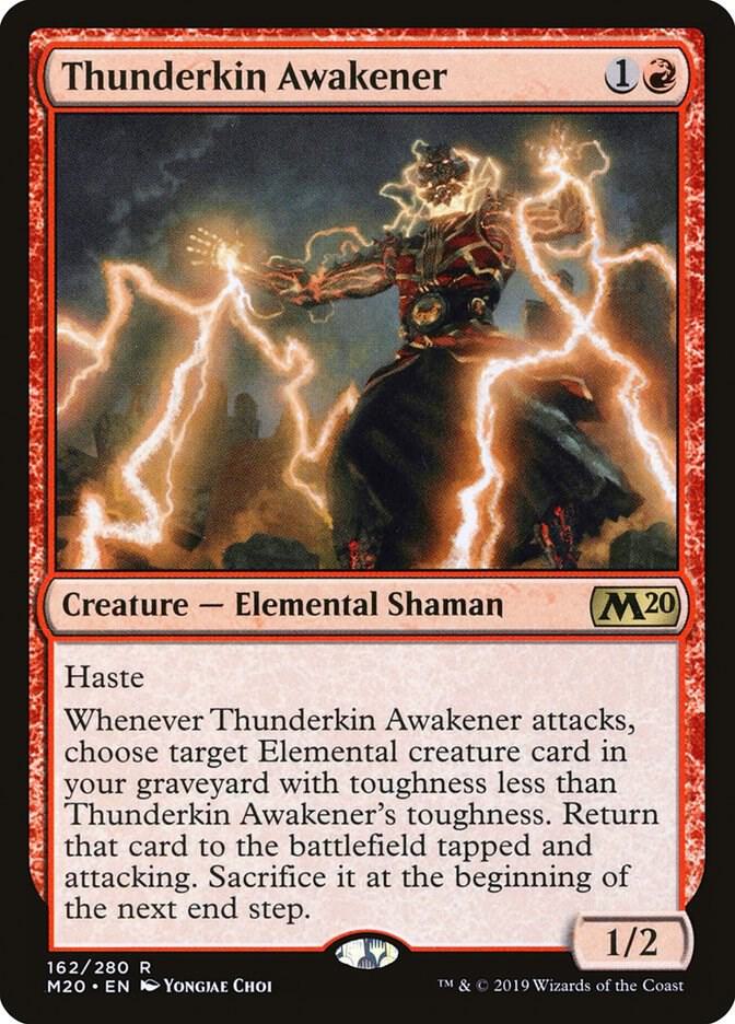 Thunderkin Awakener 162 Core Set 2020 MTG R NM