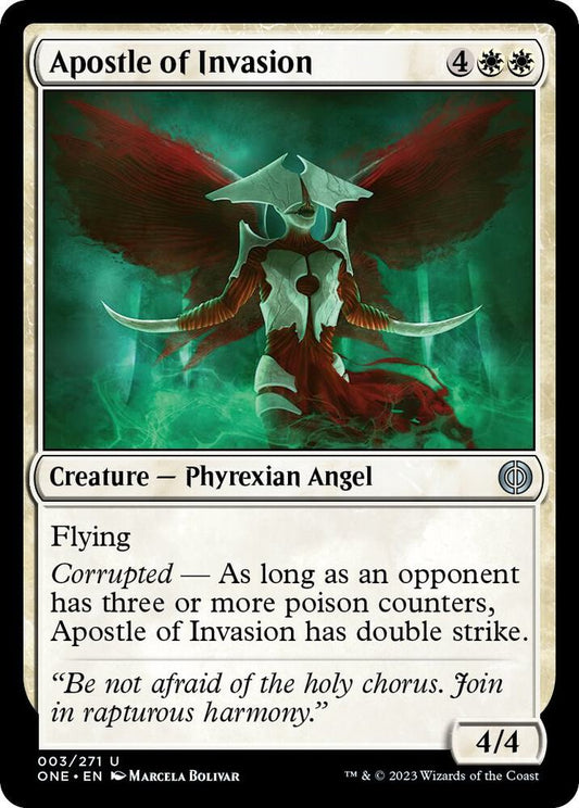 Apostle of Invasion 3 Phyrexia: All Will Be One MTG UC NM