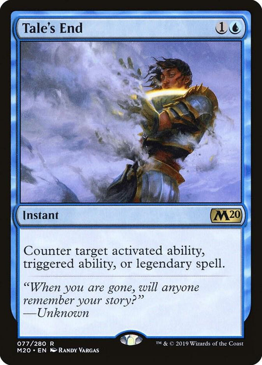 Tale's End 77 Core Set 2020 MTG R NM