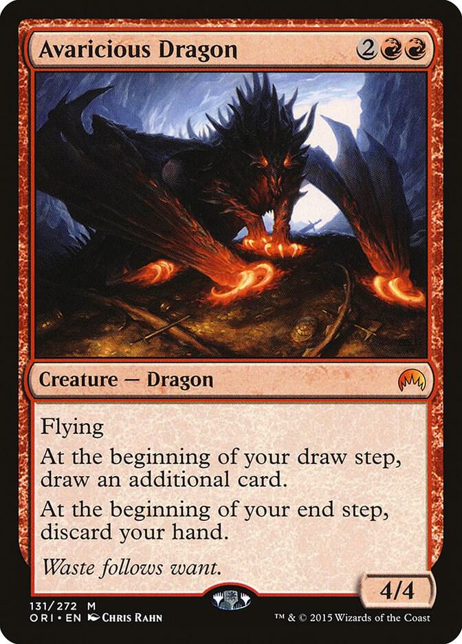 Avaricious Dragon 131 Magic Origins MTG Mythic NM