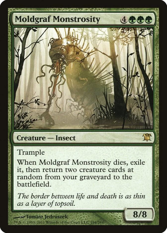 Moldgraf Monstrosity 194 Innistrad MTG R NM