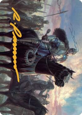 Shanid, Sleepers' Scourge Art Card Gold-Stamped Signature 54 MTG NM