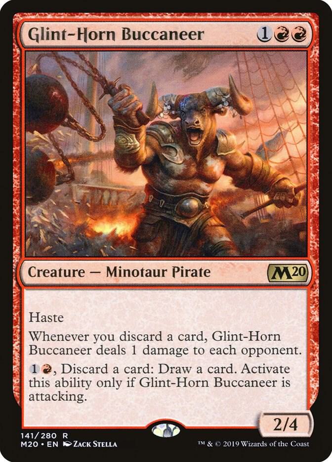 Glint-Horn Buccaneer 141 Core Set 2020 MTG R NM